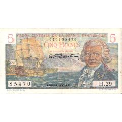 5 Francs - Bougainville