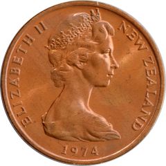 2 Cents - Elizabeth II 2nd portrait