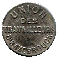 Token - Union des Travailleurs d`Hazebrouck