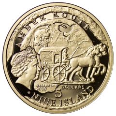 5 Dollars - Elizabeth II - Amber route: Stare Hradisko