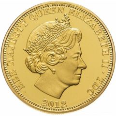 1 Crown - Elizabeth II Diamond Jubilee - In White Dress