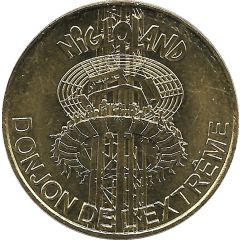 Monnaie de Paris Tourist Token - Nigloland Donjon de l’extrême