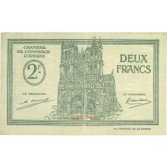 2 Francs - Chambre de Commerce d`Amiens [80]