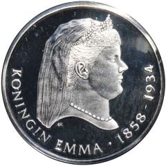Medal - 200 Jaar Koninkrijk 15 - Koningin Emma