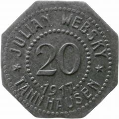 20 Pfennig - Tannhausen Julian Websky