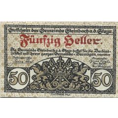 50 Heller Steinbach an der Steyr