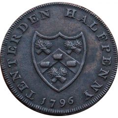 1/2 Penny Kent - Tenterden / Brewers
