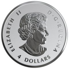 4 Dollars - Elizabeth II O Canada