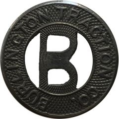One Fare - Burlington Traction Co. Burlington, Vermont