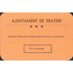 1 Peseta Pratdip