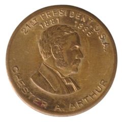 Token - Chester A. Arthur
