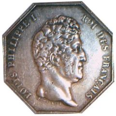 Token - Louis-Philippe I Notaires de Paris