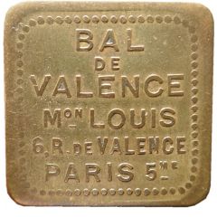 Bon pour une danse - Bal de Valence - Maison Louis - Paris [75]