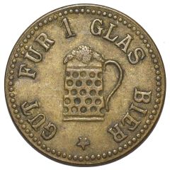 1 Glas Bier