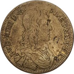 Token - Louis XIV Hoc sydere lilia florent