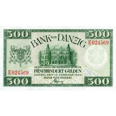 500 Gulden Bank Von Danzig