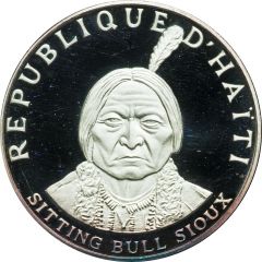 10 Gourdes Sitting Bull Sioux