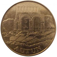 Autun - la porte d`arroux