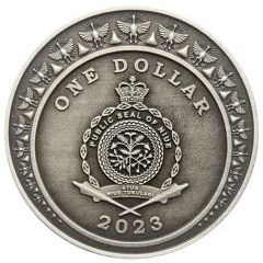 1 Dollar - Charles III Alphonse Mucha: 5/5