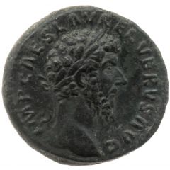 As - Lucius Verus and Marcus Aurelius CONCORD AVGVSTOR TR P COS II S C