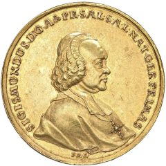 10 Ducats - Sigismund von Schrattenbach type 2a