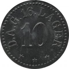 10 Pfennig - Massen D.A.G. 16. Lager