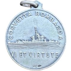 Launch of the Gabbiano-class corvette Bombarda C 38
