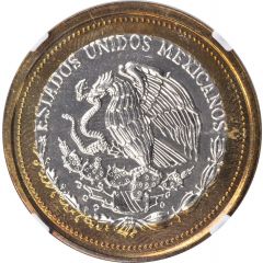 1000 Pesos Pattern, Bimetallic