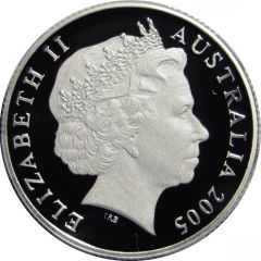 1 Dollar - Elizabeth II 4th Portrait - Peace - End of World War II - Silver Proof