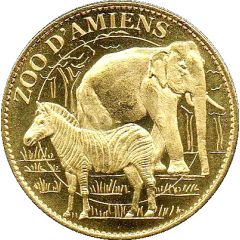 Token - Arthus Bertrand - Tresors de France Zoo D`Amiens