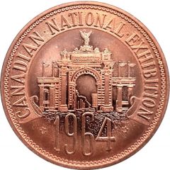 Medal - Canadian National Exhibition 1964