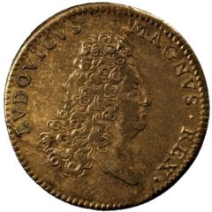 Jeton - Louis XIV - Aurora, Late Cuncta Profundit