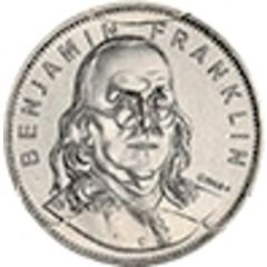 Token - Shell's Famous Facts and Faces Game Benjamin Franklin