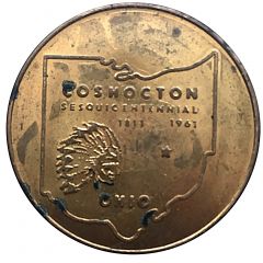 50 Cents - Coshocton Sesquicentennial