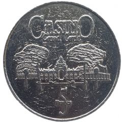 5 francs - Casino du grand cercle Aix-Les-Bains [73]