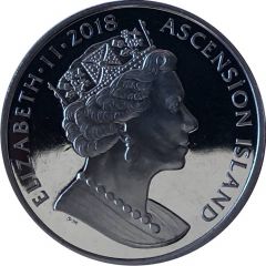 1 Crown - Elizabeth II Sapphire Coronation