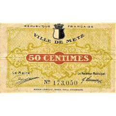 50 Centimes - Ville de Metz 57