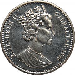 1 Crown - Elizabeth II Atlanta Olympics - Tennis