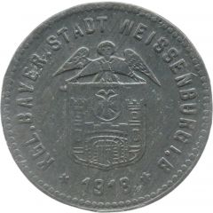 10 Pfennig - Weissenburg, Bayern