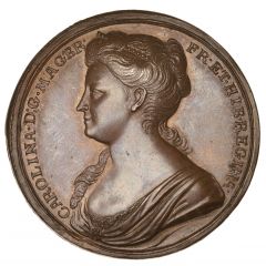 Medal - George II Coronation, bronze