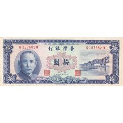 10 Yuan blue
