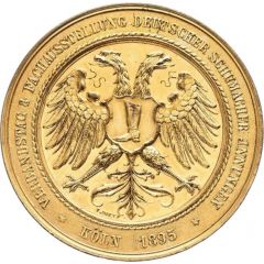 Award medal - Trade fair of German shoemakers’ guilds Cologne