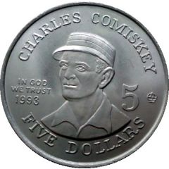 5 Dollars - Leonard I Charles Comiskey
