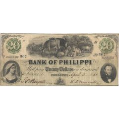 20 Dollars Bank of Philippi