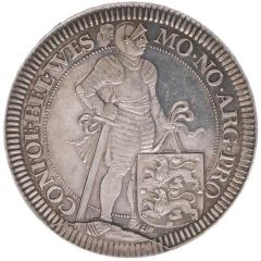 1 Silver Ducat Dirck Bosch; Edge `O GOD`