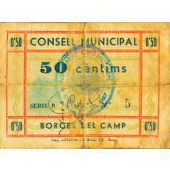 50 Céntimos Borges del Camp