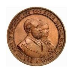 Medal - Victoria Royal Wedding, T. Ottley