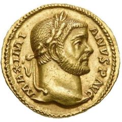 Aureus - Maximian I HERCVLI DEBELLAT; Treveri