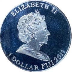 1 Dollar - Elizabeth II Pluto