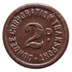 2 Pence - Dundee Corporation Transport